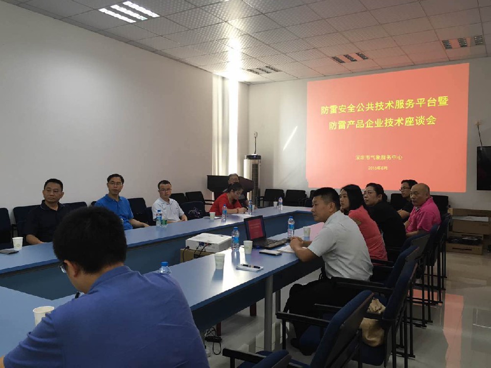 防雷安全公共技术服务平台暨防雷产品企业技术座谈会
